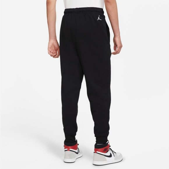 Jordan Sport DNA Nike Mens Fleece Pants Jogger Black - Picture 2 of 9